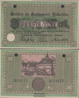 Neckarsulm Notgeld Municipality Neckarsulm, Gelocht Used (III) 1918 20 Mark - 20 Mark