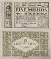 Landau Inflationsgeld City Landau Used (III) 1923 1 Million Mark - 1 Mio. Mark