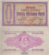 Recklinghausen Inflationsgeld County Recklinghausen And Buer Used (III) 1923 50 Million Mark - 50 Miljoen Mark