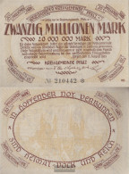 Speyer Inflationsgeld The Kreisgemeinde Palatine Used (III) 1923 20 Million Mark - 20 Mio. Mark