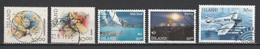 Islande 1993 : Timbres Yvert & Tellier N° 733 - 734 - 737 - 738 - 741 - 742 - 743 - 744 Et 748 Oblitérés. - Oblitérés