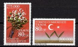 2000 TURKEY 80TH ANNIVERSARY OF THE TURKISH GREAT NATIONAL ASSEMBLY MNH ** - Nuovi