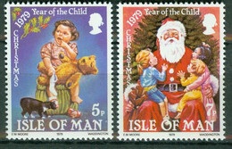 Bm Isle Of Man 1979 MiNr 157-158 MNH | Christmas. Int Year Of The Child - Man (Eiland)