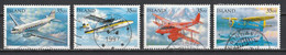 Islande 1997 : Timbres Yvert & Tellier N° 817 - 818 - 819 - 820 - 823 - 824 Et 833 Oblitérés. - Oblitérés