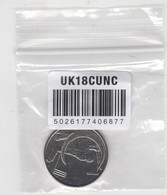 Great Britain UK 10p Coin 2018 A-Z (C - Cricket) - 10 Pence & 10 New Pence