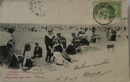 Oostende - Ostende  /  LA Plage (animee) 190? Ed. Sugg - Oostende