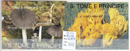 2 Feuillets  Neufs** De Saint Thomas Et Prince  Champignons - Pilze