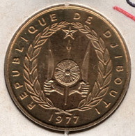 DJIBOUTI 10 FRANCS 1977 ESSAI KM# 23 BATEAUX - Gibuti