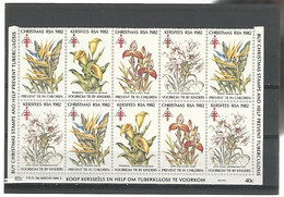 55435  ) Collection RSA Christmas Stamps Block - Lots & Serien