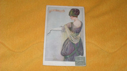 CARTE POSTALE ANCIENNE CIRCULEE DATE ?../ LES GANTS ILLUSTRATEUR S. BOMPARD..FEMME..CACHET + TIMBRE - Bompard, S.