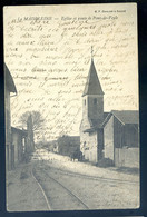 Cpa Du 01 La Madeleine -- Eglise Et Route De Pont De Veyle  -- Environs De Chagny   FEV22-33 - Montluel