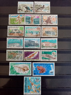 AFARS Et ISSAS . 1967 à 1976. N° 329 à 435 . Lot De 17 Oblitérés.  Côte YT Colonies 2022 : 36,00 € - Used Stamps