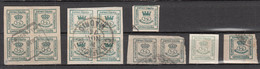 Espagne - 140 ° + 172 °  + 1/2 140 ° +1/4 140 (*) + 1/4 140 ° + 1/4 172 ° - Used Stamps