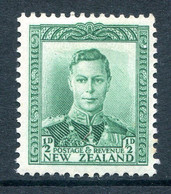 New Zealand 1938-44 King George VI Definitives - ½d Blue-green HM (SG 603) - Ongebruikt