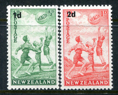 New Zealand 1939 Health - Beach Ball HM (SG 611-612) - Neufs