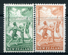 New Zealand 1940 Health - Beach Ball Set HM (SG 626-627) - Ongebruikt