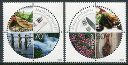 ICELAND  2005 Europa: Gastronomy  MNH / **.  Michel 1102-03 - Nuevos