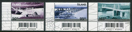 ICELAND  2005 Bridges  MNH / **.  Michel 1099-1101 - Unused Stamps