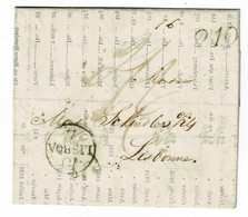 Portugal, 1834, Londres-Lisboa - ...-1853 Prephilately