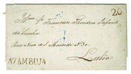 Portugal, 1846, Azambuja-Lisboa - ...-1853 Préphilatélie
