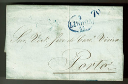 Portugal, 1850, Lisboa-Porto - ...-1853 Prephilately