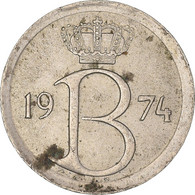 Monnaie, Belgique, 25 Centimes, 1974 - 25 Cent