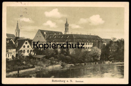 ALTE POSTKARTE ROTTENBURG AM NECKAR SEMINAR AK Ansichtskarte Postcard Baden-Württemberg - Rottenburg