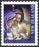 New-Zealand 2011 - Mi 4564 BD - YT 2760 ( Christmas - Mary Joseph Jesus ) Perf. 9½ X 10 MNG - Usados