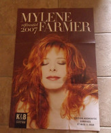 CAISSE BLEUE / Lot De 17 Posters Mylène Farmer (dans L'état) - Manifesti & Poster