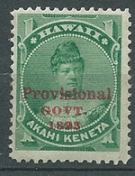 Hawai - Yvert N°   44 *     -  Bip 10913 - Hawai
