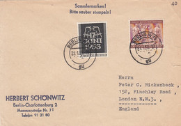 Berlin Brief 1953-54 - Lettere