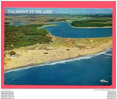 CP (Réf: T-733) TALMONT- SAINT-HILAIRE (85 VENDÉE) Plage Du Veillon, Forêt Et Pointe Du Payré, Vue Aérienne - Talmont Saint Hilaire