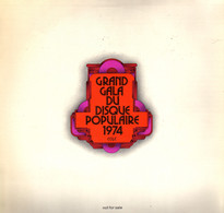 * LP *  GRAND GALA DU DISQUE POPULAIRE 1974 - VARIOUS - COMPANY PROMO (Not For Sale) - Compilaciones