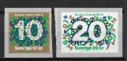 Suède 2018 N° 3194/3195 Neufs 350 Ans De La Banque D'Etat - Unused Stamps