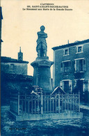 St Amant Roche Savine * Place Et Le Monument Aux Morts De La Grande Guerre - Sonstige & Ohne Zuordnung