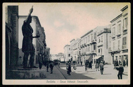 BARLETTA - Corso Vittorio Emanuele. ( Ediz. Giovanni Papeo) Carte Postale - Barletta