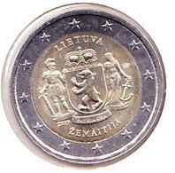 2 Euros Commémoratif 2019 : Lituanie - Lithuania