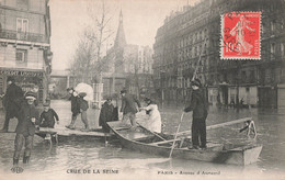 75 Paris CPA Inondations 1910 Crue De La Seine Avenue Daumesnil D' Aumesnil - Alluvioni Del 1910