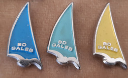 Sailing Club BD Galeb Sailboat Slovenia Ex Yugoslavia Badge Pin S - Voile