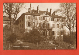 EAY-27  Cossonay Le Château Circulé En 1910  Sepia. - Cossonay