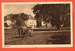 EAY-36 Saint-Loup Pompaples, Ferme Avec Laboureur. Circulé En 1924 - Pompaples