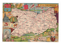 PINCHON Année 1945 Département Du Calvados (14) Caen Falaise Lisieux Bayeux Douvres Vassy Livarot Orbec Dozulé Troarn - Otros & Sin Clasificación