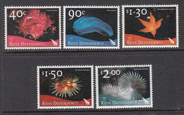 2003 Ross Dependency Marine Life  Complete Set Of 5 MNH - Unused Stamps