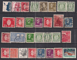 Norway Selection Of 30 Used Stamps ( A444 ) - Colecciones