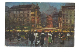 Moulin Rouge Place Blanche, Scènes De Paris - Cabarets