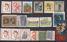 Poland Selection Of 18 Used Stamps ( A450 ) - Colecciones