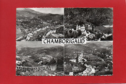 30-----En Avion Au-dessus De ...CHAMBORIGAUD---vue Générale Le Château De Montjoye-voir 2 Scans - Chamborigaud