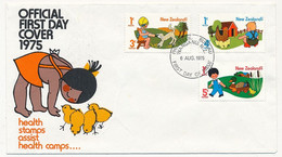 NOUVELLE ZELANDE - FDC - Enfance - 6 Aout 1975 - FDC