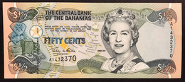 Bahamas  50 Cents Series 2001 Fds UNC Pick#68 Lotto 3069 - Bahamas