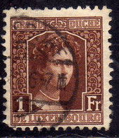 LUXEMBOURG LUSSEMBURGO 1914 1917 GRAND DUCHESS MARIE ADELAIDE 1fr USED USATO OBLITERE' - 1914-24 Marie-Adélaïde